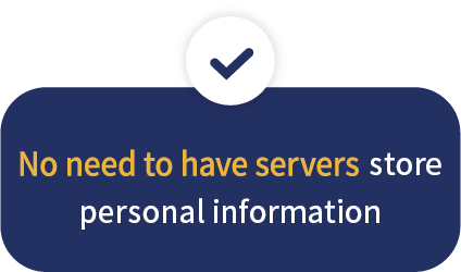 No need to have servers